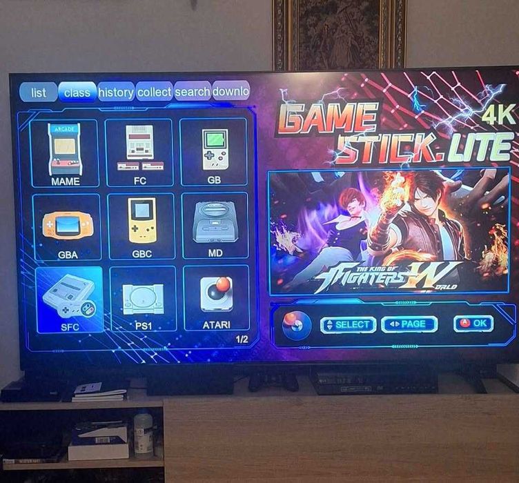 GameStick 4k (novo) + de 20mil jogos retro !!