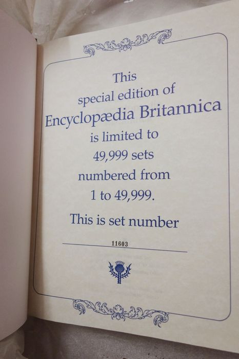 Enciclopédia Britannica 15ª edição - nova