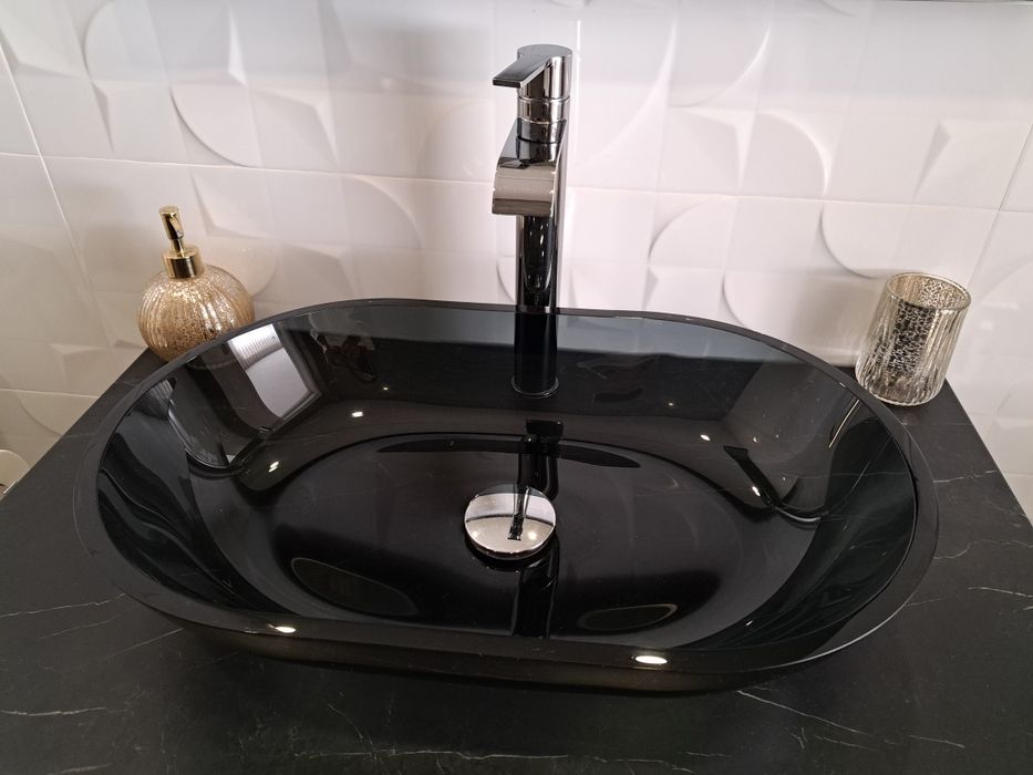 Lavatorio Ikea de vidro