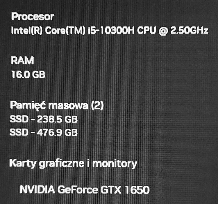 TUFgaming =IPS 144Hz= 16GB SSD750GB i5 GTX1650