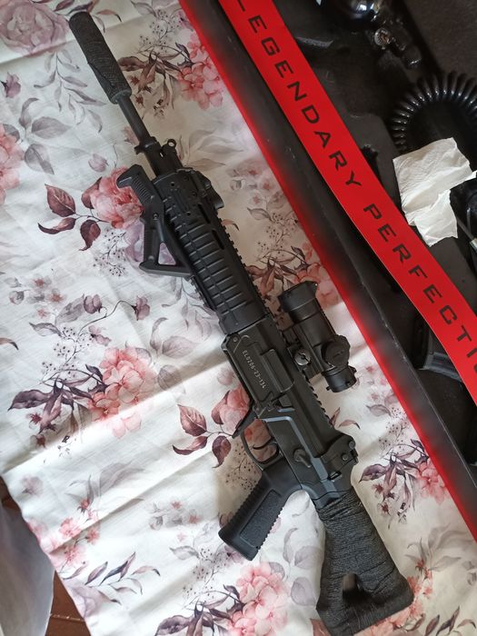 Réplica de Airsoft E&L G-190 GBBR dual power(CO2 ou HPA)