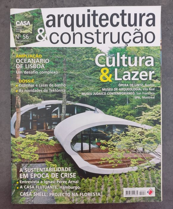 5 Revistas de Arquitectura & Construção - N° 44, 53, 54, 55 e 56