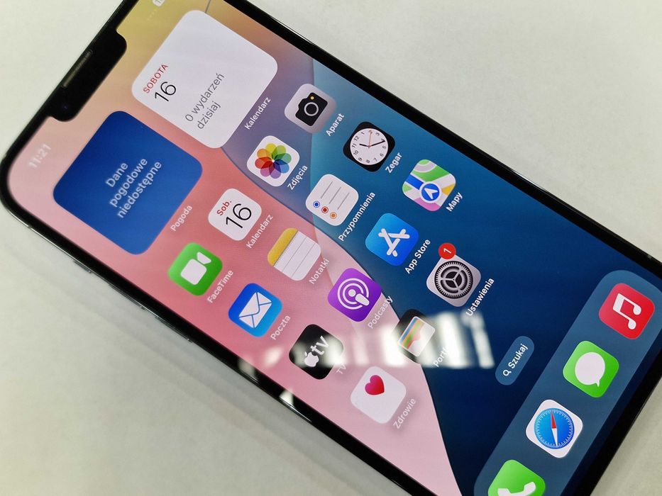 Iphone 13 PRO MAX 512GB/ Sierra Blue/ Bat 85%/ Grade A/ Gwarancja