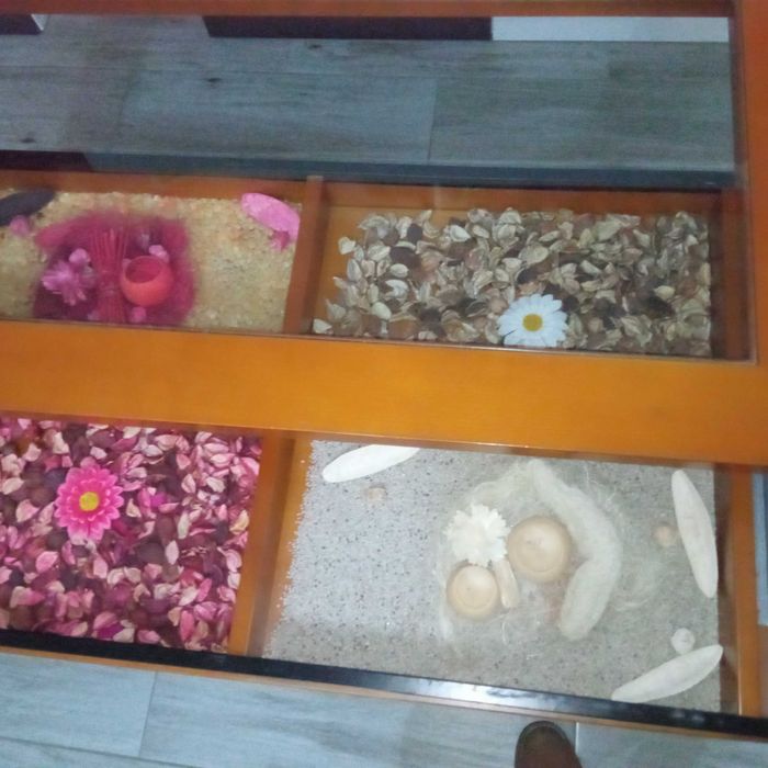 Mesa centro madeira maciça