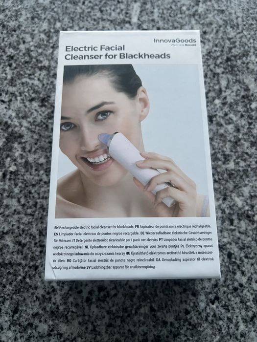 Limpador facial eletrico pontos negros