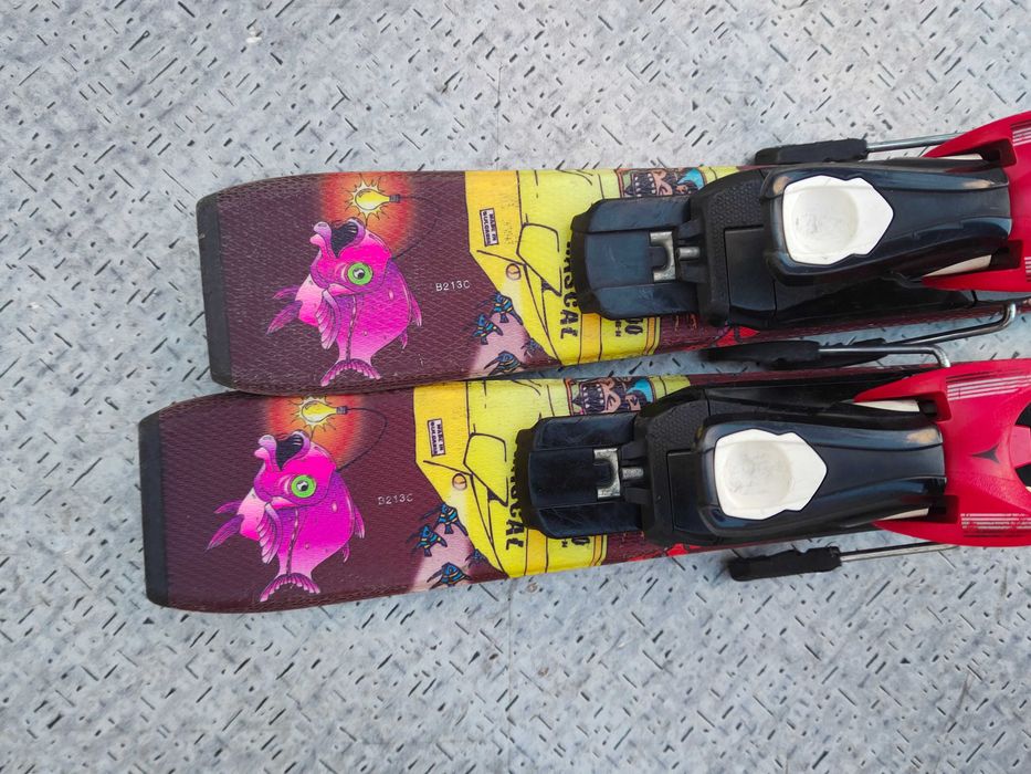 Świetne dziecięce narty ATOMIC RASCAL 100 cm! Po serwisie, bdb stan!