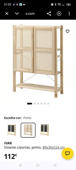 Estante Ivar Ikea
