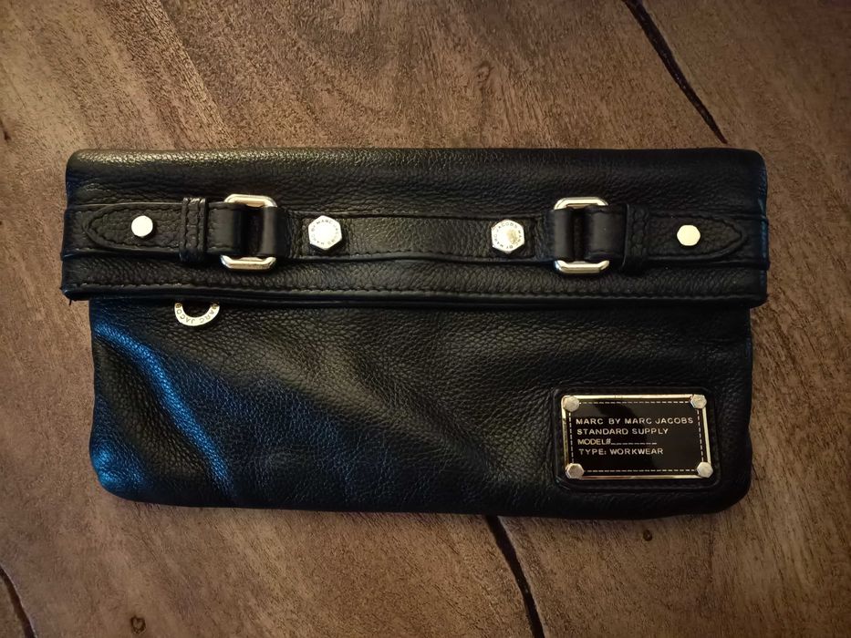 Oryginalny Marc Jacobs, ekskluzywna torebka ze skóry naturalnej