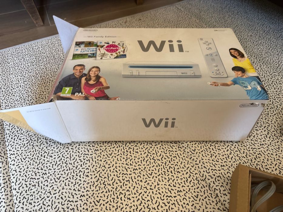 Wii com caixa completa original