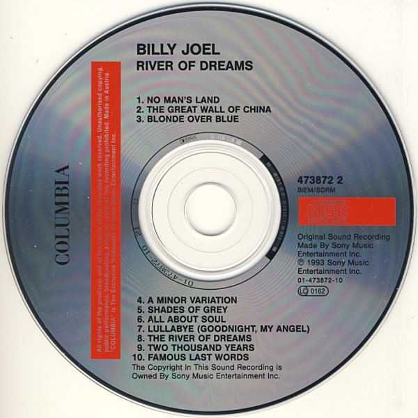 Billy Joel – River Of Dreams CD