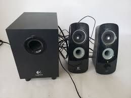 Colunas com subwoofer Logitech