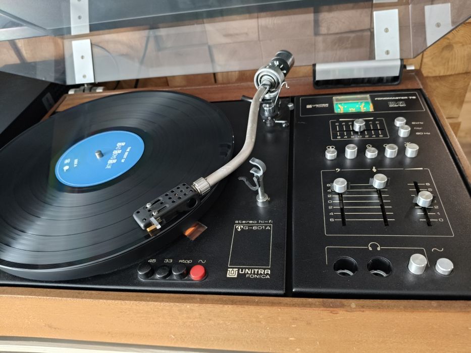 Gramofon Fonomaster G-601A plus kolumny A17