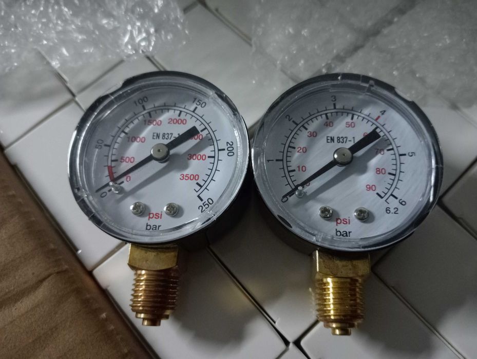 Manómetros para máquina de cerveja