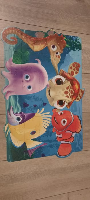 Puzzle dla dzieci Rybka Nemo