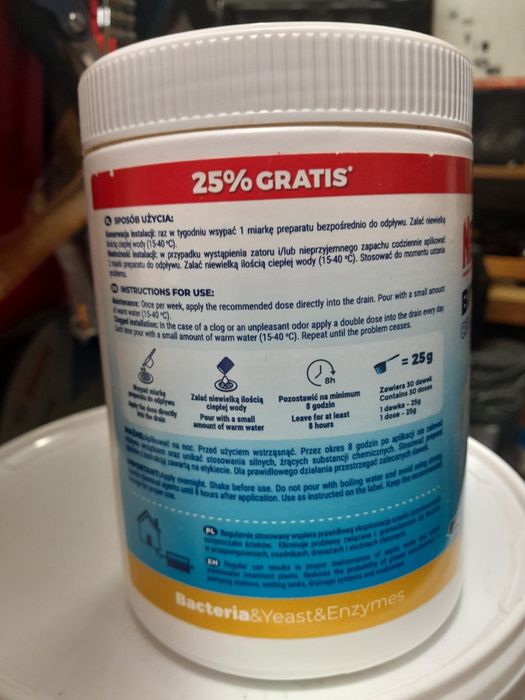 Bakterie aktywatory szamb oczyszczalni NeoBac  Biofos  BIO7 Microbec
