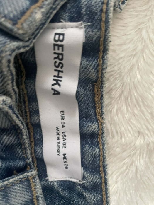 Jeansy wide leg damskie rozmiar 34