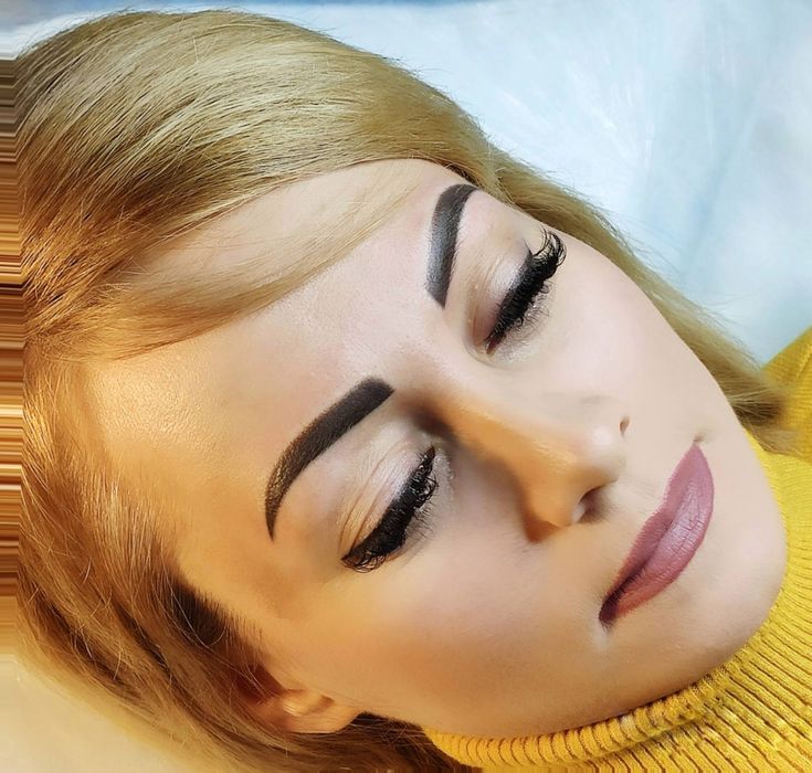 ТАТУАЖ исправление, коррекция старого татуажа бровей, губ, век.