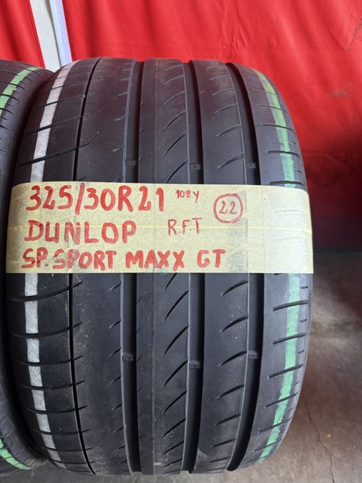 Pneus RFT 285/35/21 +325/30/21 Dunlop Todos Iguais Impecaveis