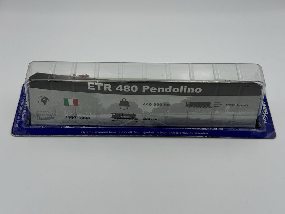 ETR 480 Pendolino Amercom skala 1:160 - Lokomotywy Świata