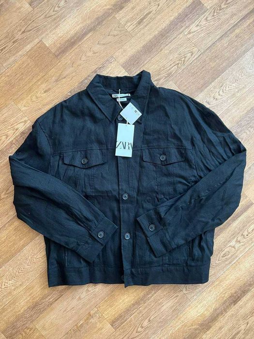 Куртка 100% льон Zara (p. L-XL)