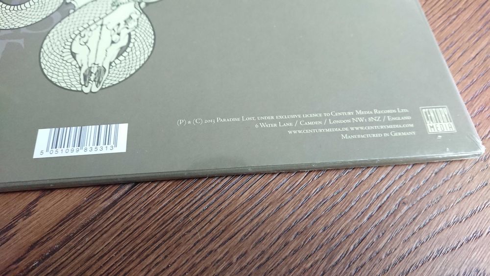 Paradise Lost Tragic Illusion 25 CD+Vinyl 10'' EP *NOWA* Sticker 2013