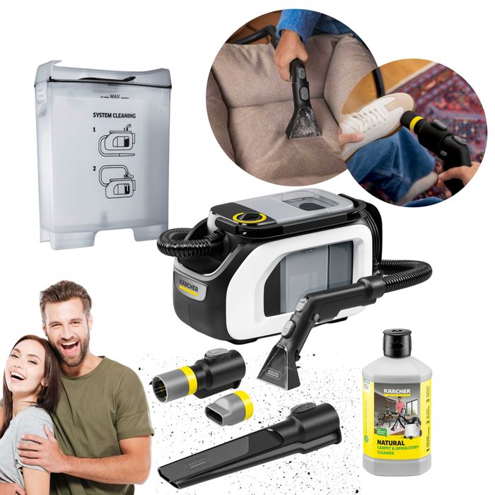 SKUTECZNY Odkurzacz Piorący Tapicerki Buty SE 3 Compact Home Shoe N1