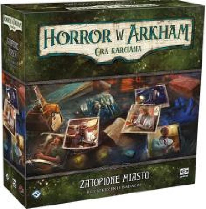Horror w Arkham LCG: Zatopione miasto Rozszerzenie GALAKTA pudełko,