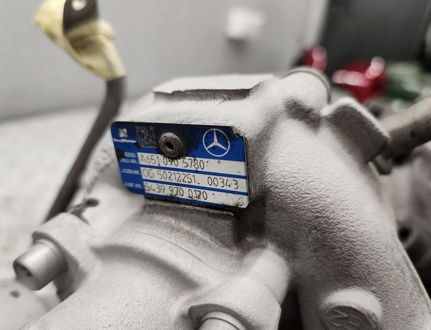 mercedes c klasa w204 2.2cdi turbina turbosprezarka bi turbo a6510905780