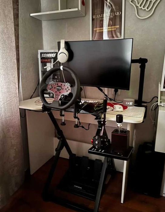 игровой руль Moza r3 bundle + полный игровой комплект