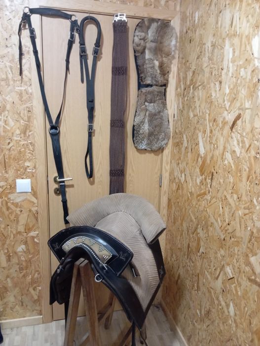 Sela/ arreio a portuguesa completa com xairel