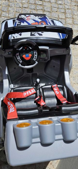 Feber Carro Bateria 2 lugares 12v X-Storm Bravo High Speed (Como Novo)