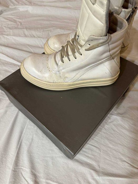 Rick Owens Geobasket white