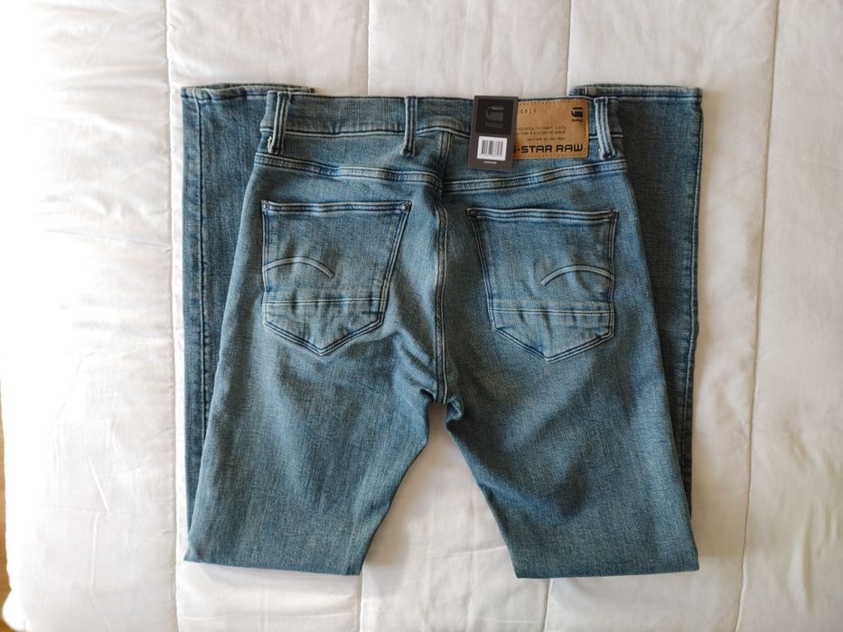 Calças G-Star RAW Revend Skinny 29W/32L Novas!