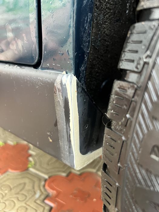 Накладки на пороги ланос