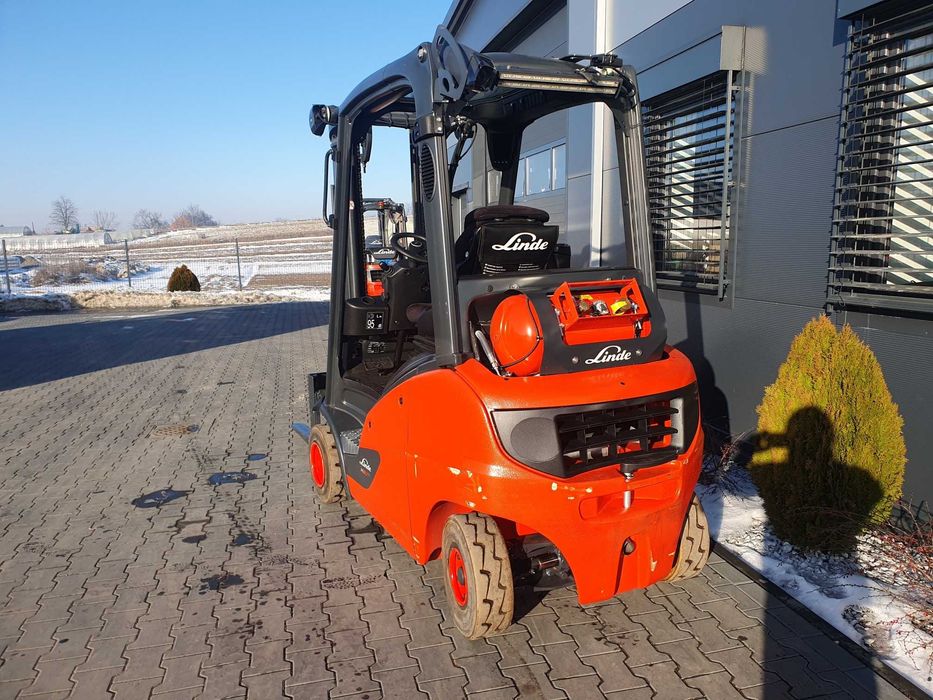 Wózek widlak LINDE H20T evo 2860h 20r Triplex wolny skok H18 H16 H25