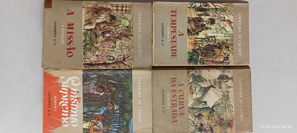 Livros Pa-3 - Ferreira De Castro   ( ler descrição )