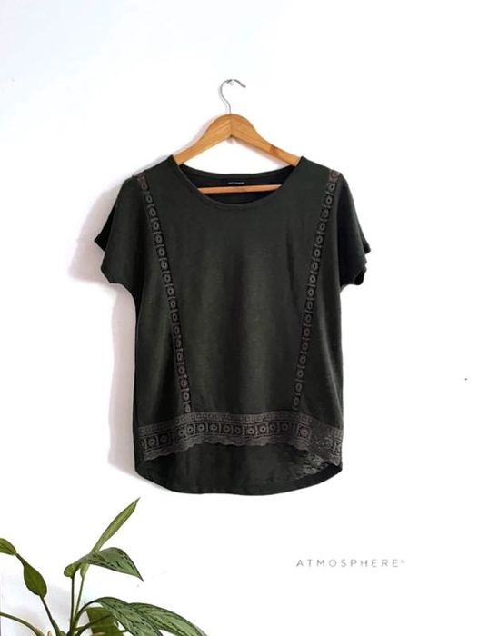 Atmosphere Blouse – Green – Size S – New64552540550915120