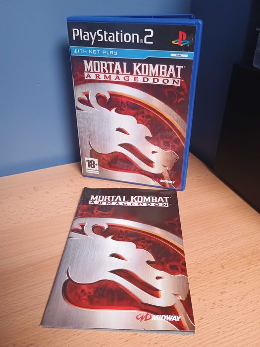 Mortal Kombat Armageddon PS2 PlayStation 2 3XA komplet