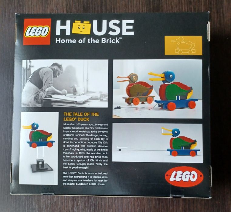 LEGO House 40501 Drewniana kaczka