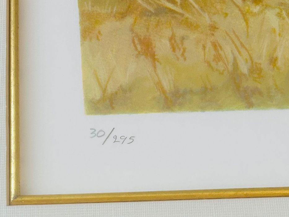 Lote de 2 Quadros de Grandes Dimensões - Serigrafias Originais (Suíça)