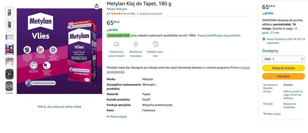 Tapeta strukturalna Marburg, biała, wygląd tynku 50m2 10,05 x 0,53