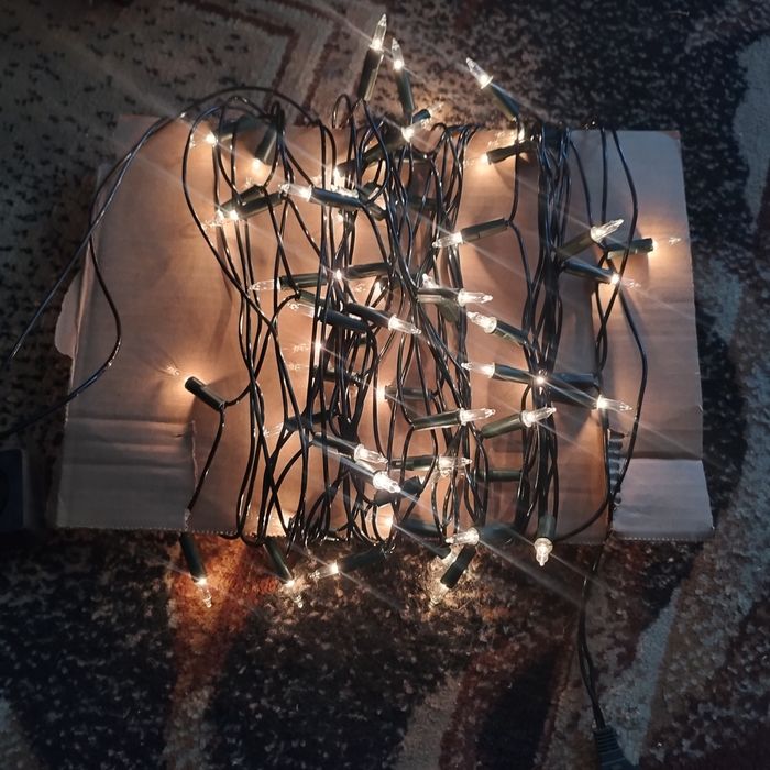 Retro lampki choinkowe 2