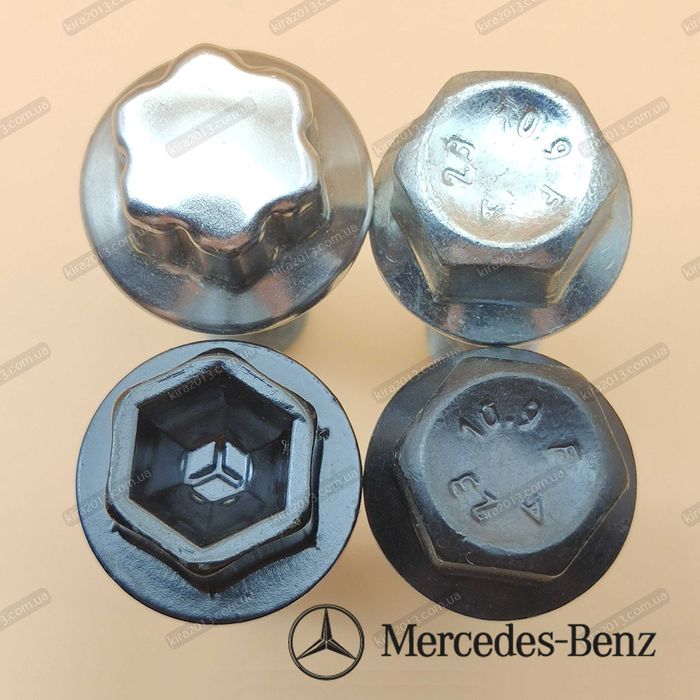 Колёсные болты М14х1.5 Mercedes. Болты Мерседес под оригинальные диски