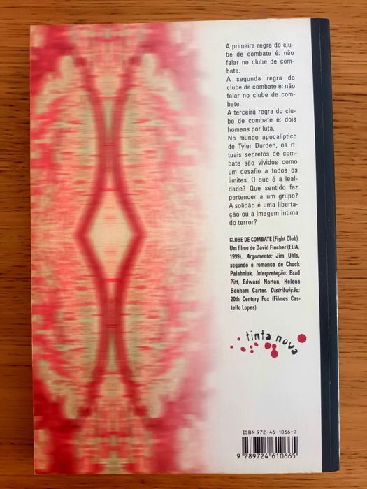 "Clube de Combate" (Chuck Palahniuk)
