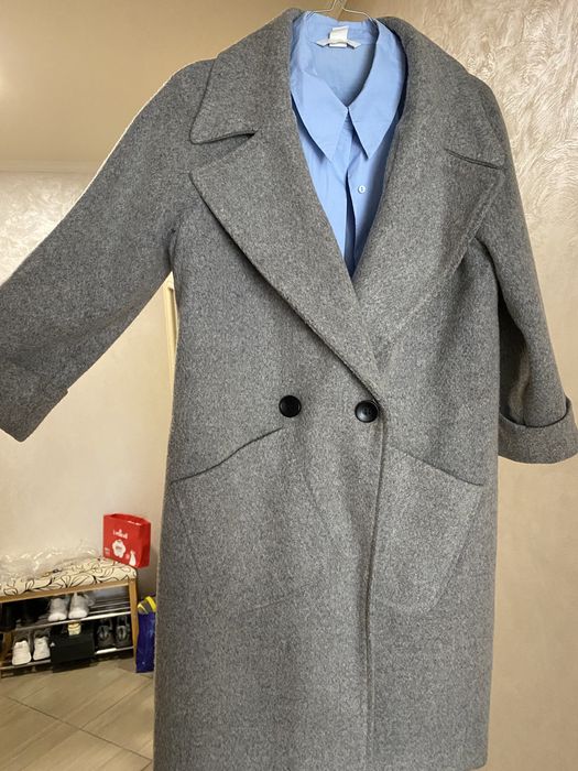 Пальто сіре (осінь)