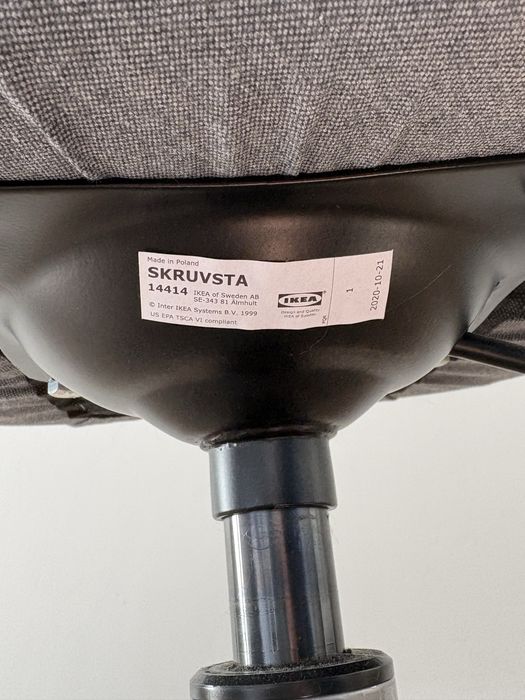 Krzesło obrotowe Skruvsta