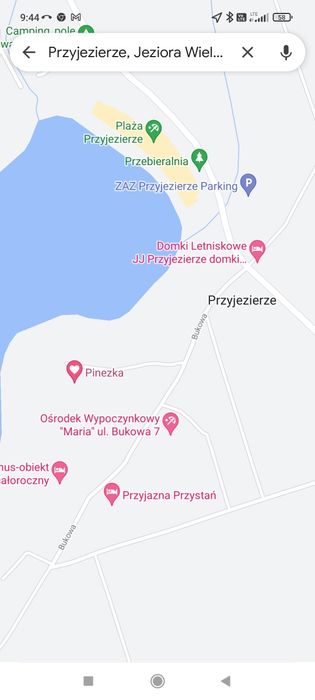 Przyjezierze domek letniskowy wynajmę