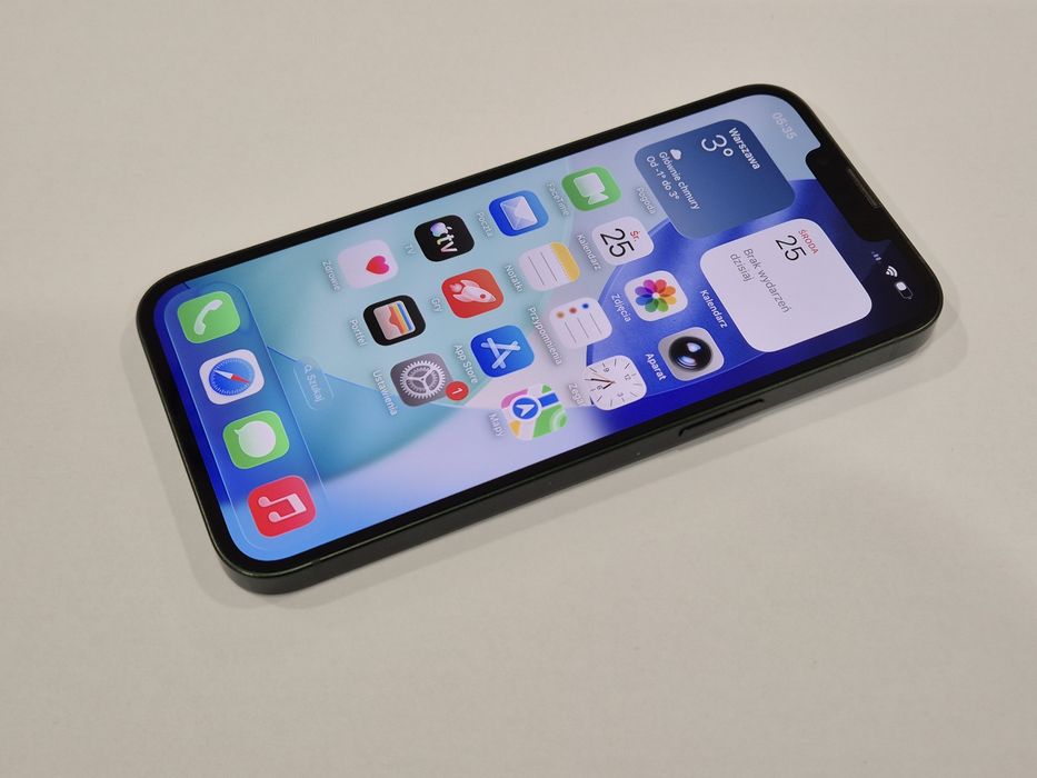 ZADBANY Telefon Apple Iphone 13 128GB Zielony  BAT 100% DZIERŻONIÓW