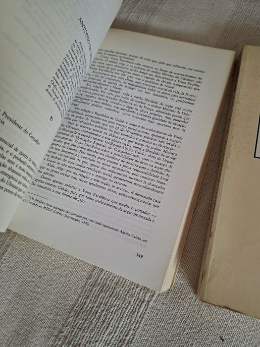 Marcello Caetano três livros por 10 euros