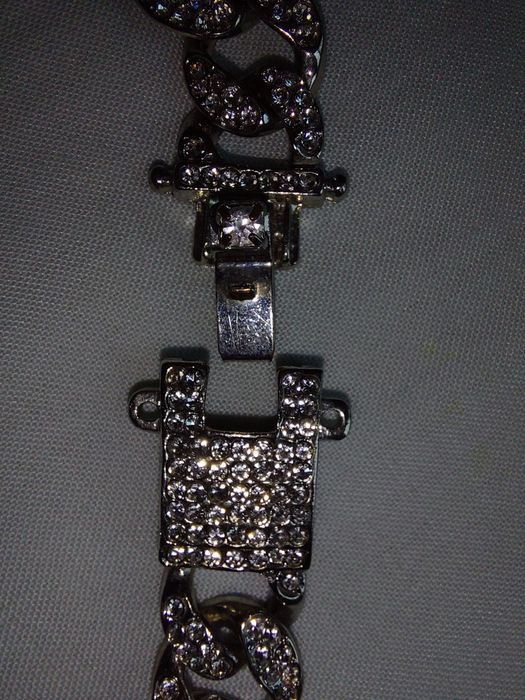 colar de zirconia ice  (trapper)